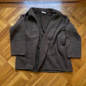 Madewell Brown Cardigan Size Large